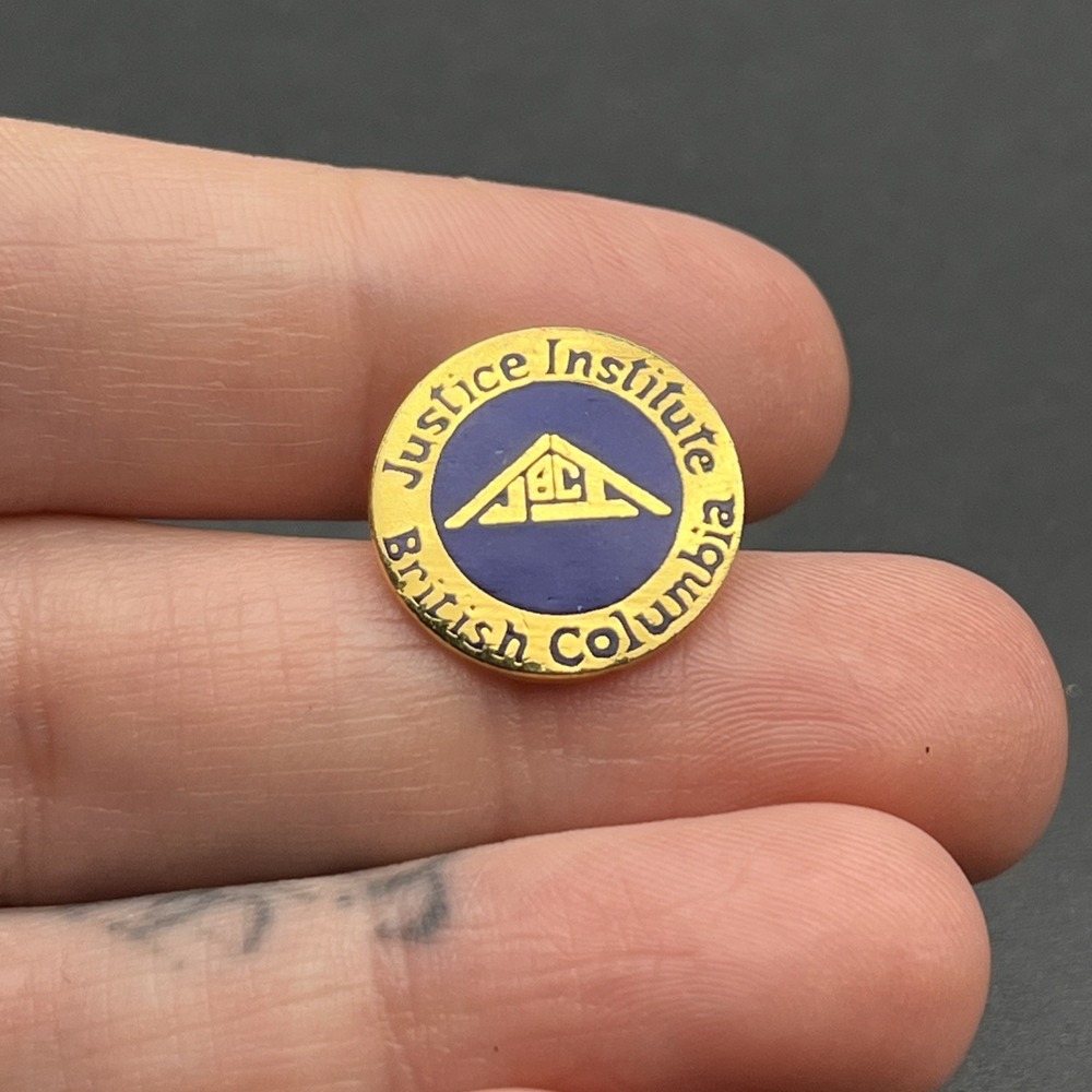 Justice Institute British Columbia Canada Lapel‎ Hat Pin